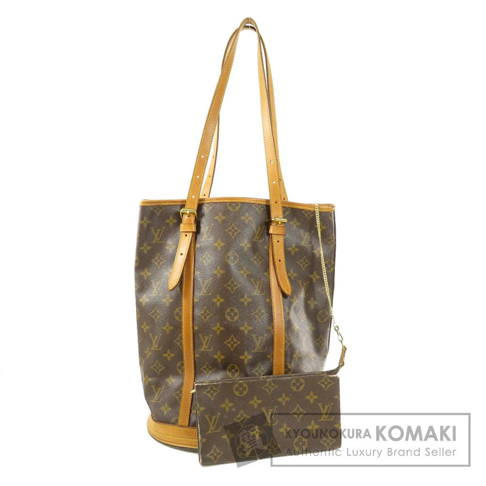 Louis Vuitton Bucket Tote Bag Monogram Canvas Brown